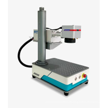 Hochwertige farbenfrohe 3D -Dynamikmarkierungsmaschine Metall Faserlaser 20W 30W 50W Faserlasermarkierungsmaschine